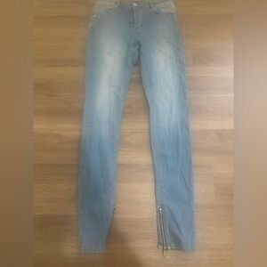 BoohooMAN Dark Blue Denim